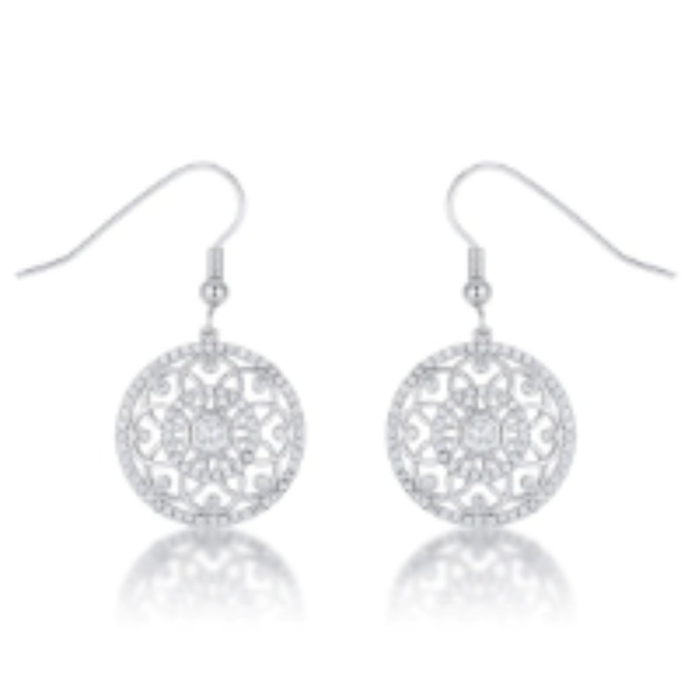Interlocking Circle Earrings